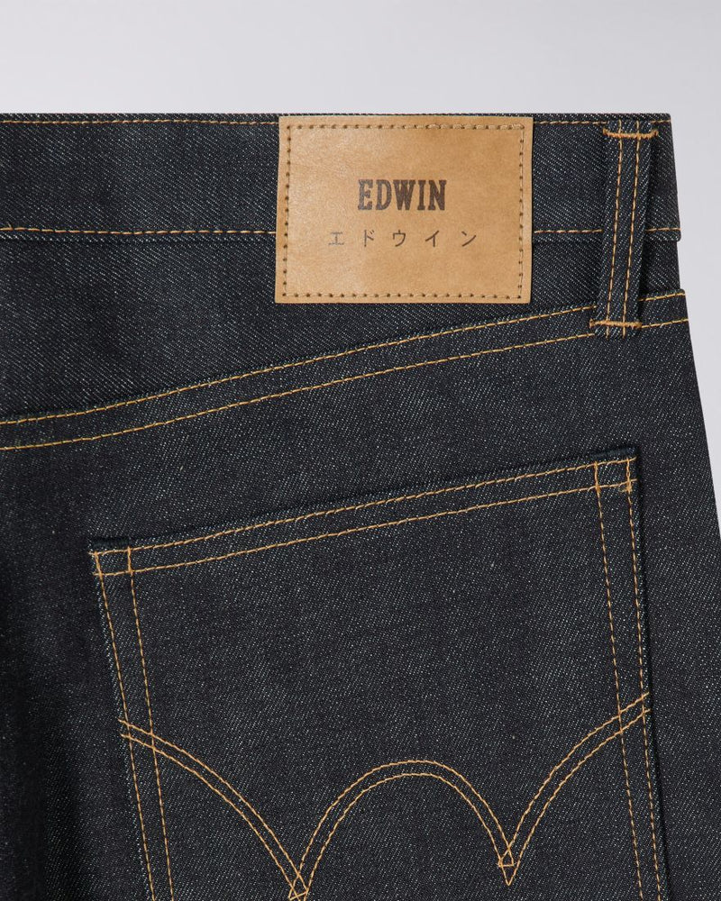 EDWIN Loose Jeans Blue Unwashed Made In Japan