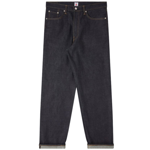 EDWIN Loose Jeans Blue Unwashed Made In Japan