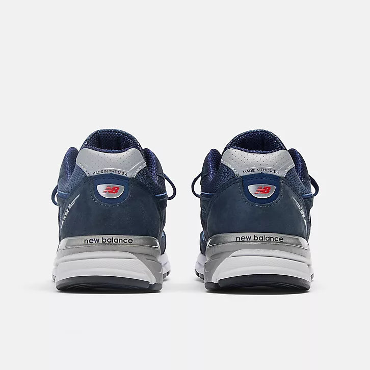 NEW BALANCE 990v4 Made in Usa Navy con argento 