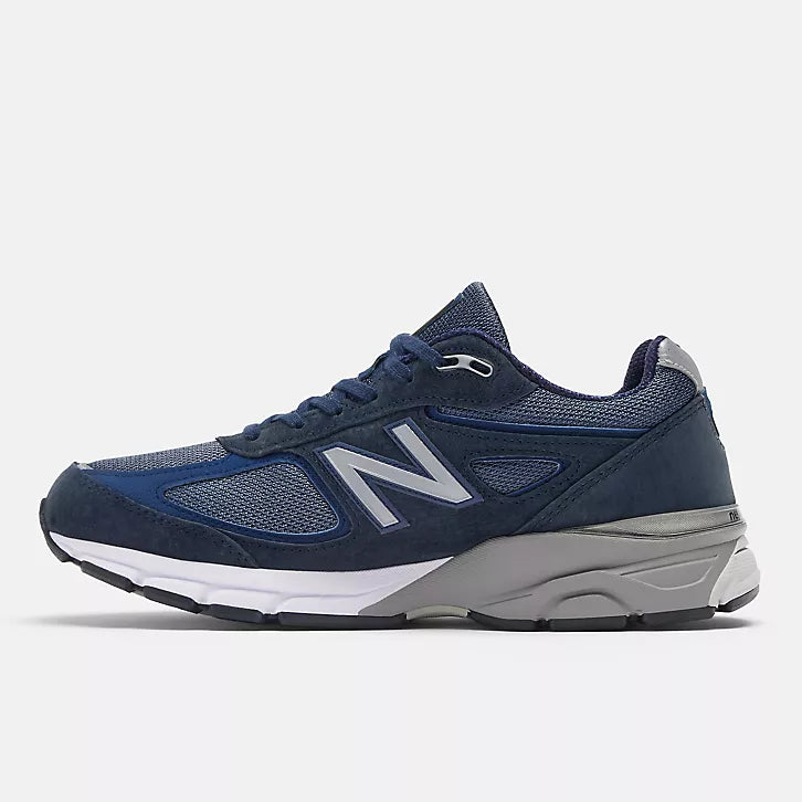 NEW BALANCE 990v4 Made in Usa Navy With Silver