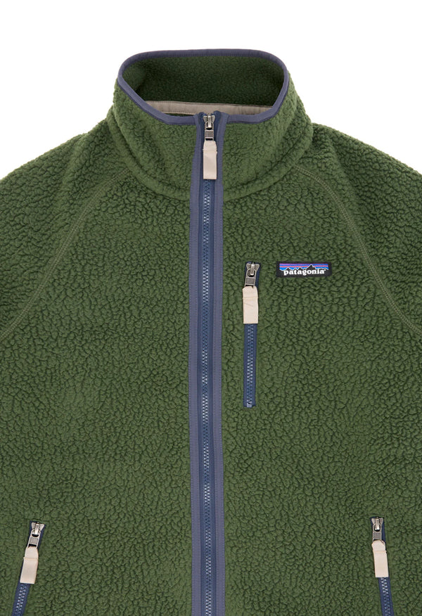 PATAGONIA Men's Retro Pile Fleece Jacket Torrey Pine Green