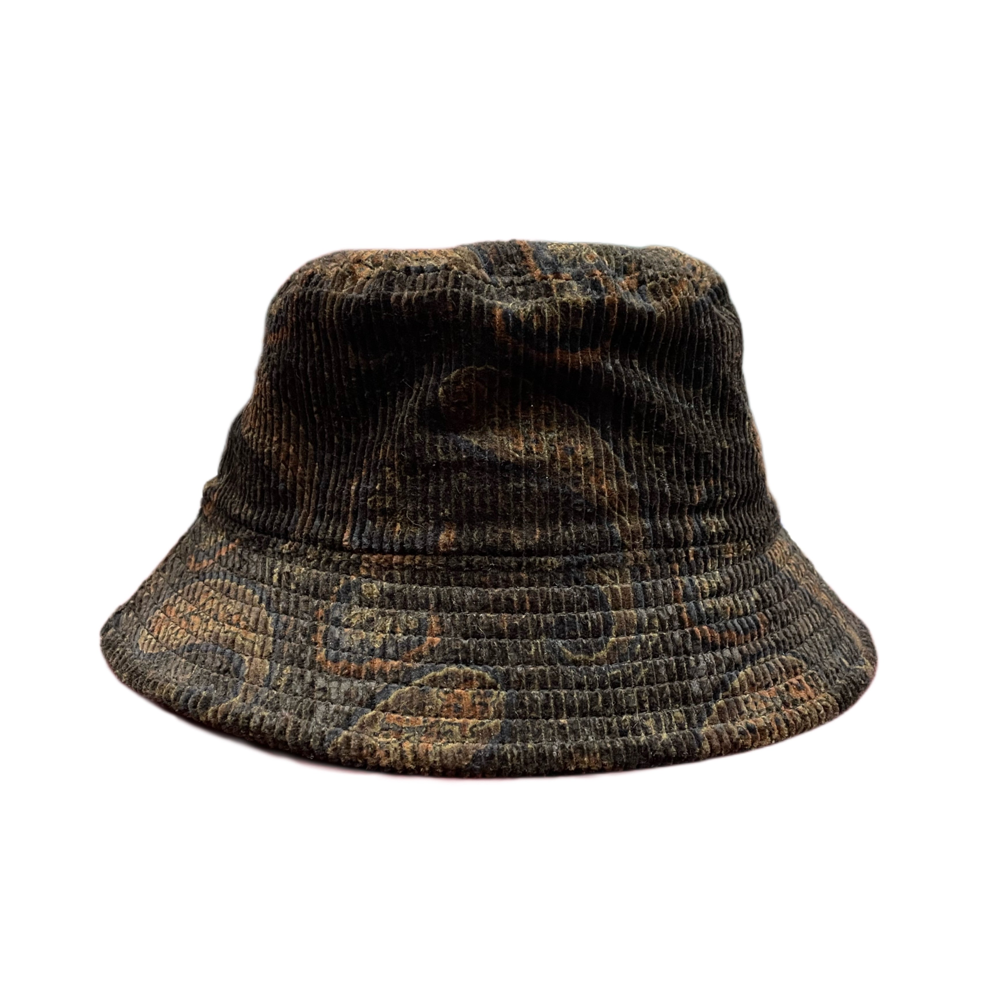 Cappello da pescatore in cordoncino Paisley ANONYMOUS ISM Nero 