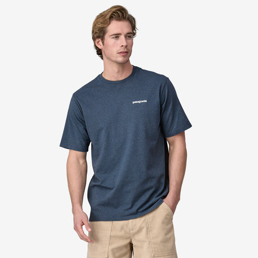 PATAGONIA P-6 Logo Responsibili-Tee® Utility Blue