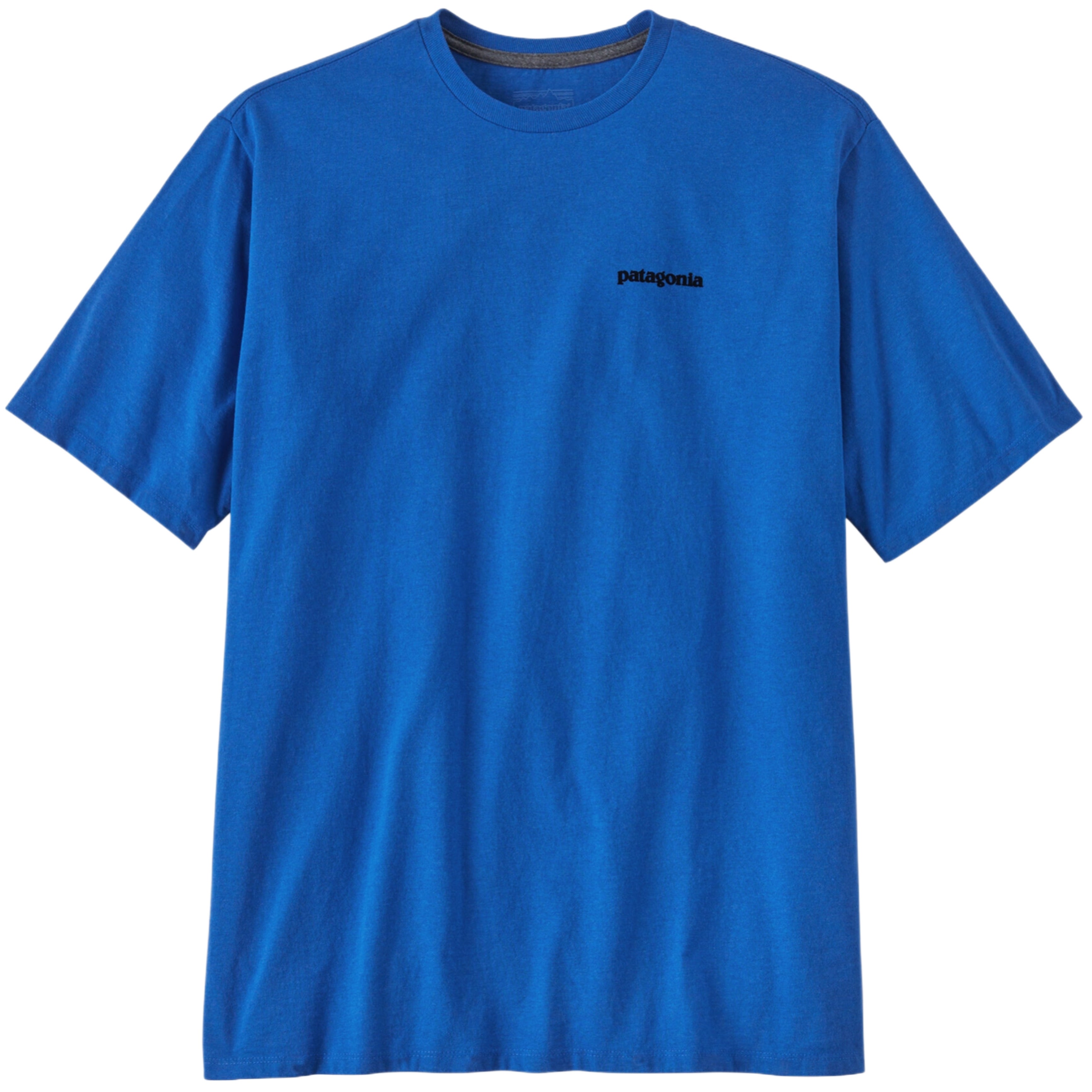 PATAGONIA P-6 Logo Responsibili-Tee® Outline: Vessel Blue