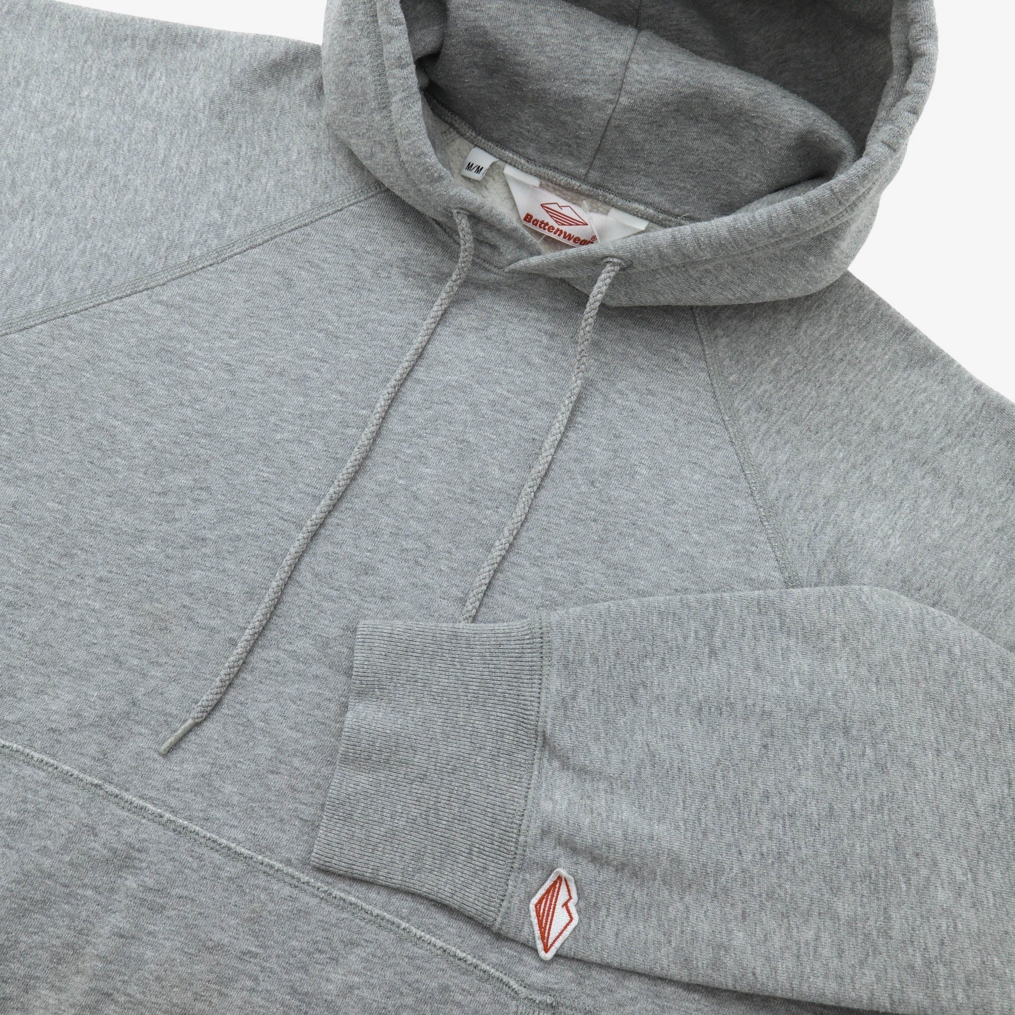 BATTENWEAR Reach-Up Hoody Heather Grey