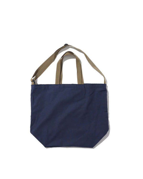 BATTENWEAR Packable Tote Navy Tan