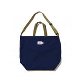 BATTENWEAR Packable Tote Navy Tan