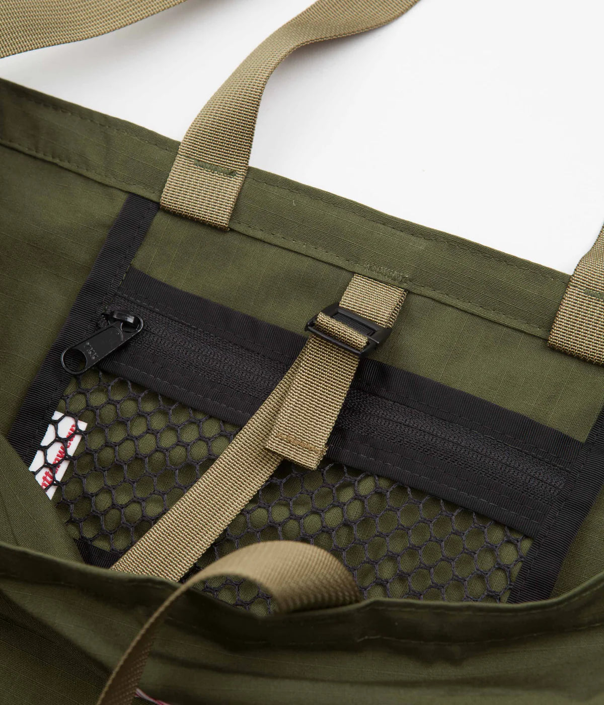 BATTENWEAR Packable Tote Olive Drab Tan