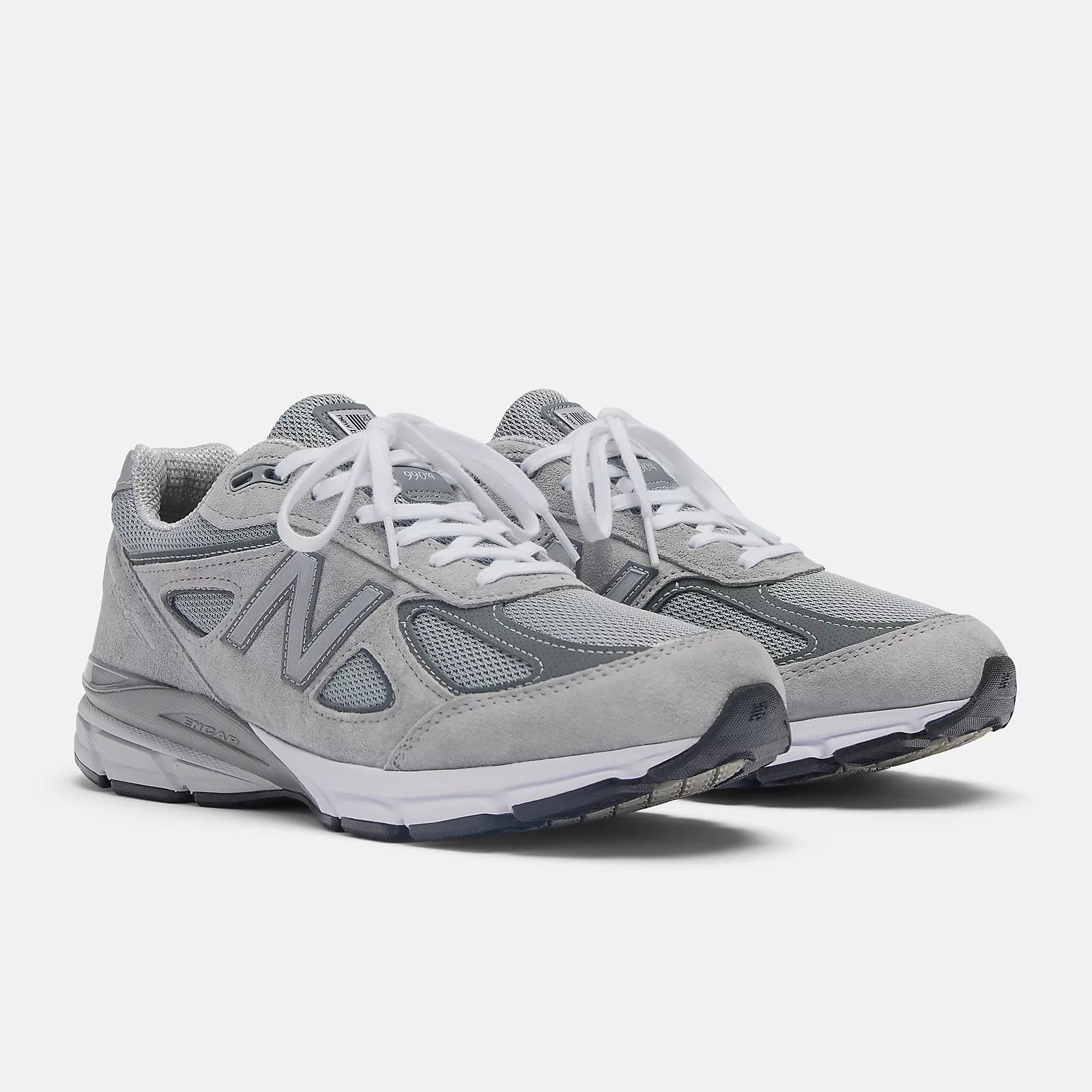 NEW BALANCE 990v4 Made in Usa Grey With Silver