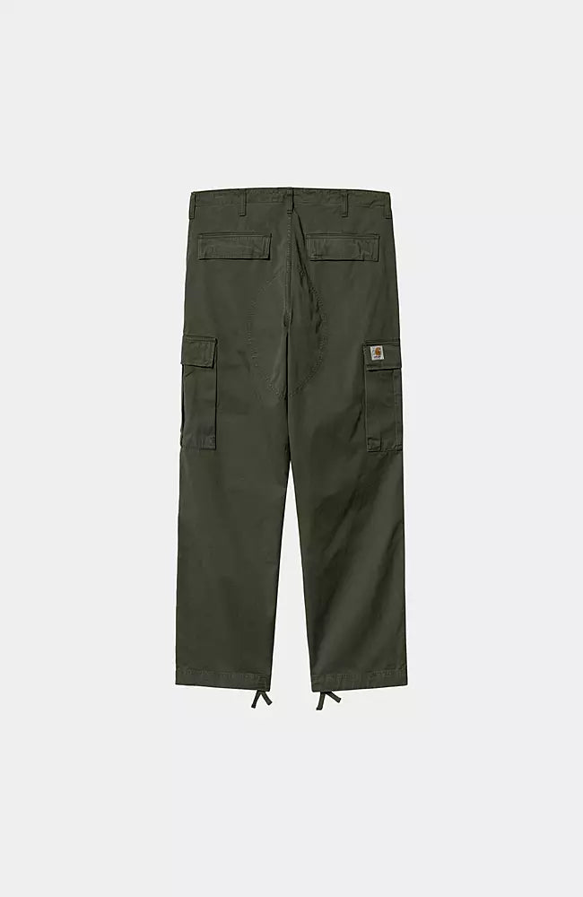 CARHARTT WIP Pantalon cargo régulier teint en pièce