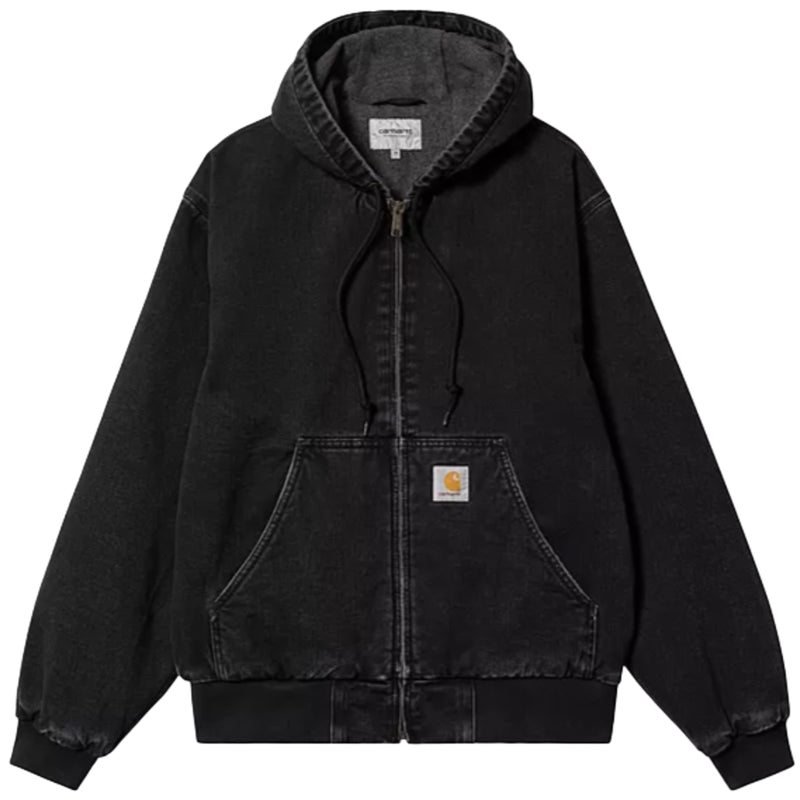 CARHARTT WIP OG Active Jacket Black Stone Washed