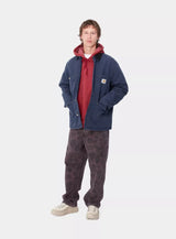 CARHARTT WIP OG Chore Coat Air Force Blue Black Aged Canvas