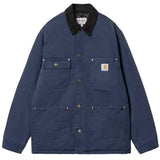 CARHARTT WIP OG Chore Coat Air Force Blue Black Aged Canvas