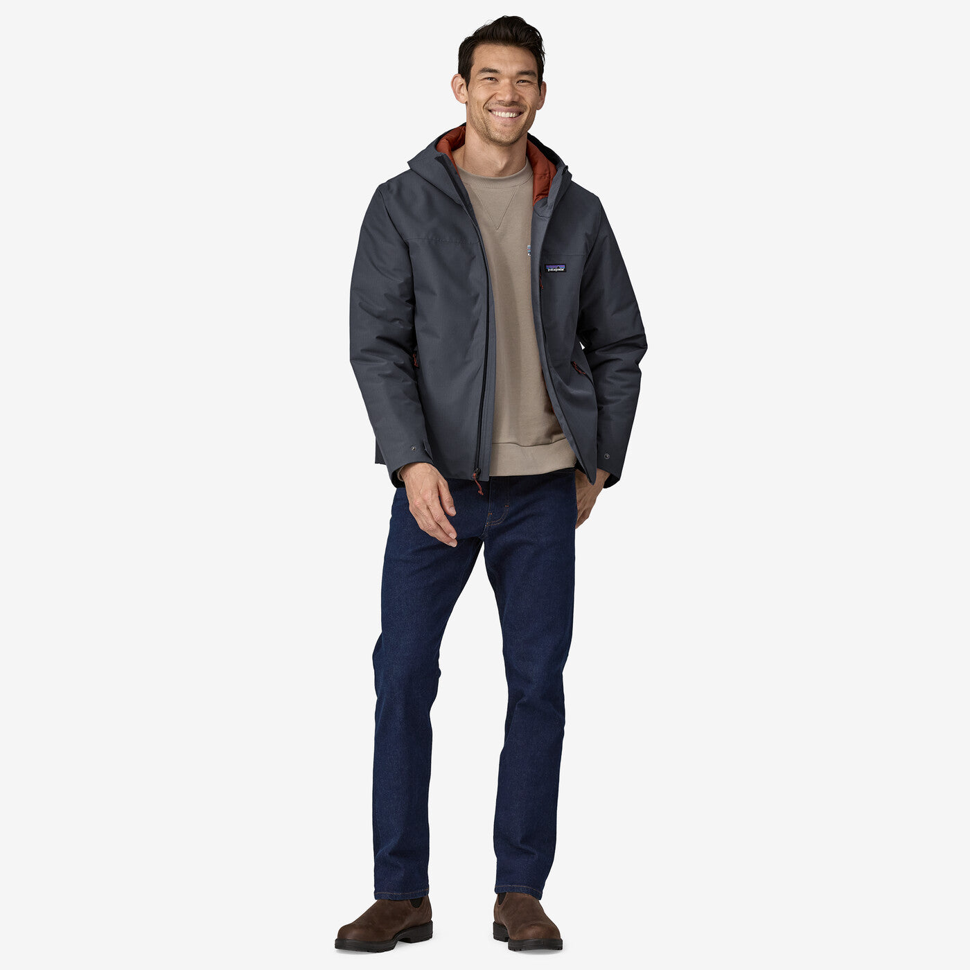 PATAGONIA Men's Windshadow Jacket Smolder Blue