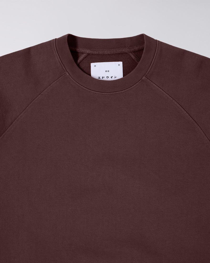 EDWIN Raglan Sleeve Crewneck Mole