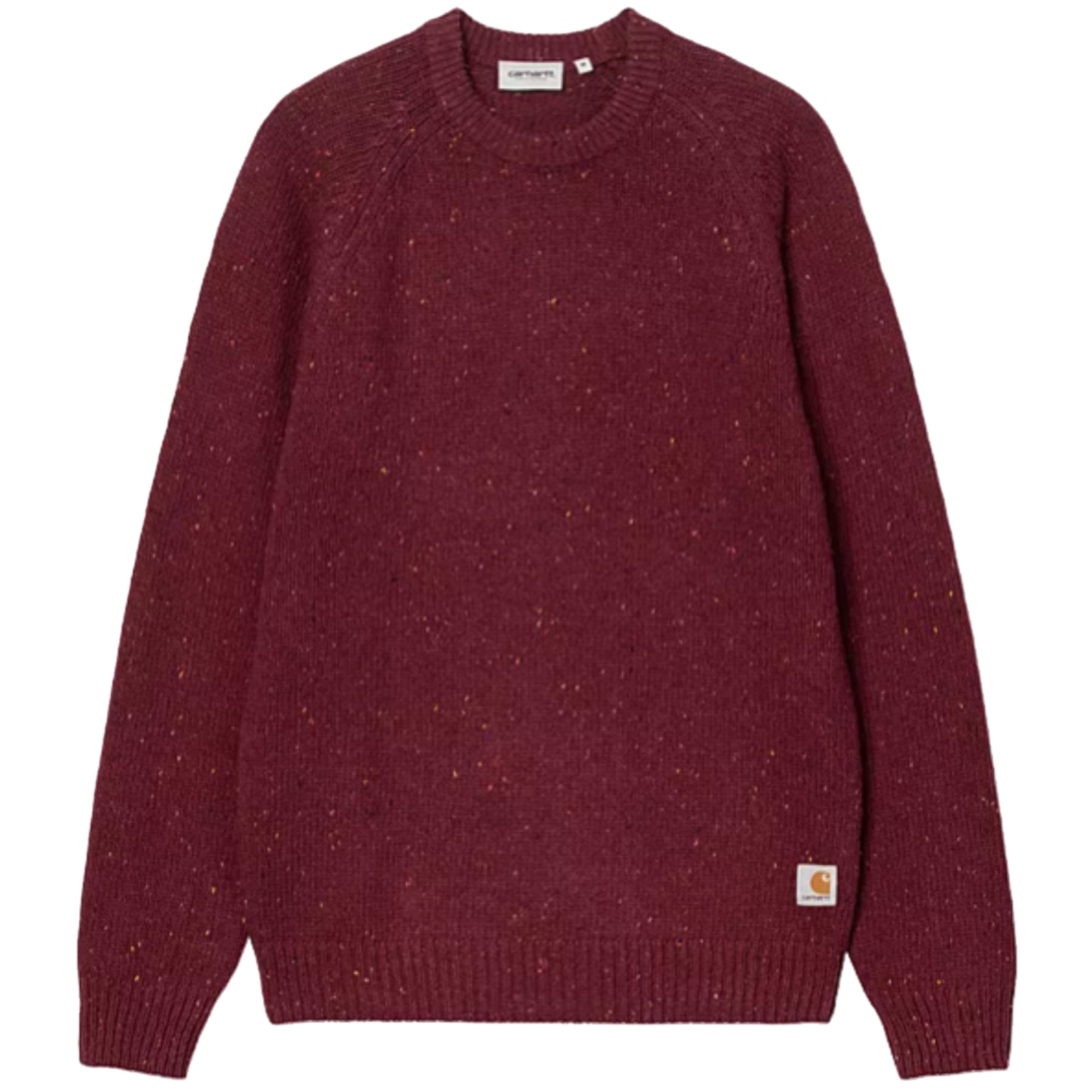 Maglione Anglistic CARHARTT WIP Speckled Malbec