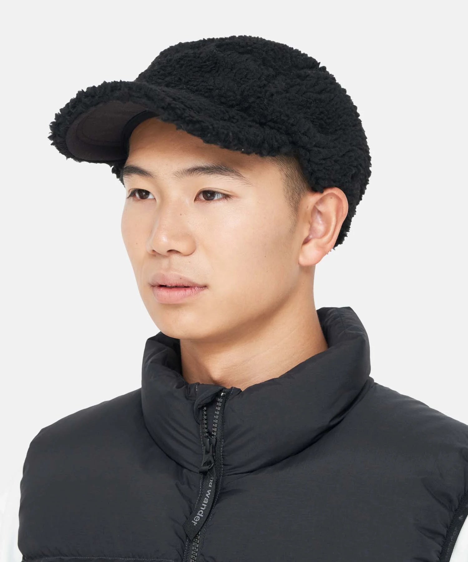 GRAMICCI X And Wander JQ Tape Fleece Cap Black