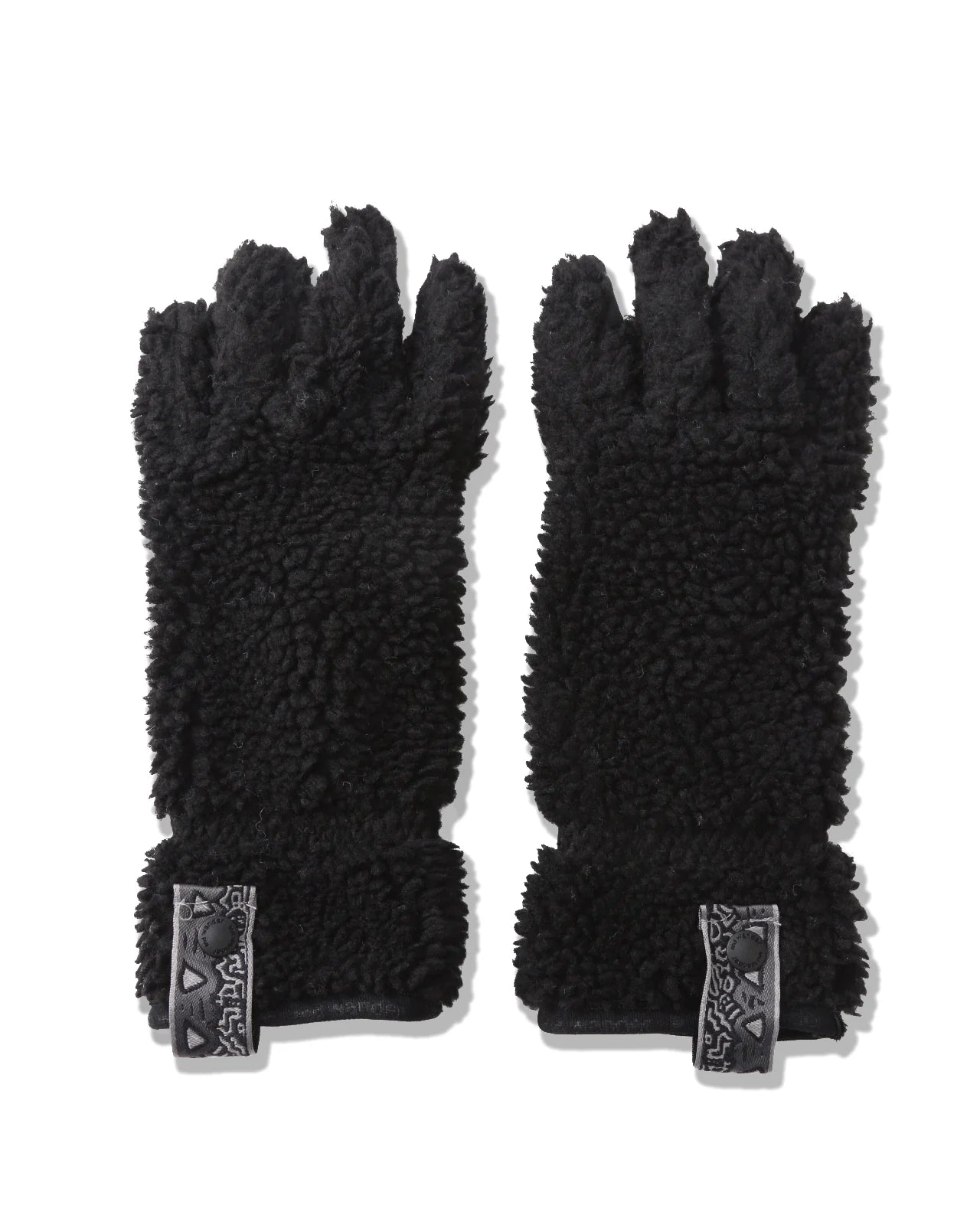 GRAMICCI X And Wander JQ Tape Fleece Glove Black