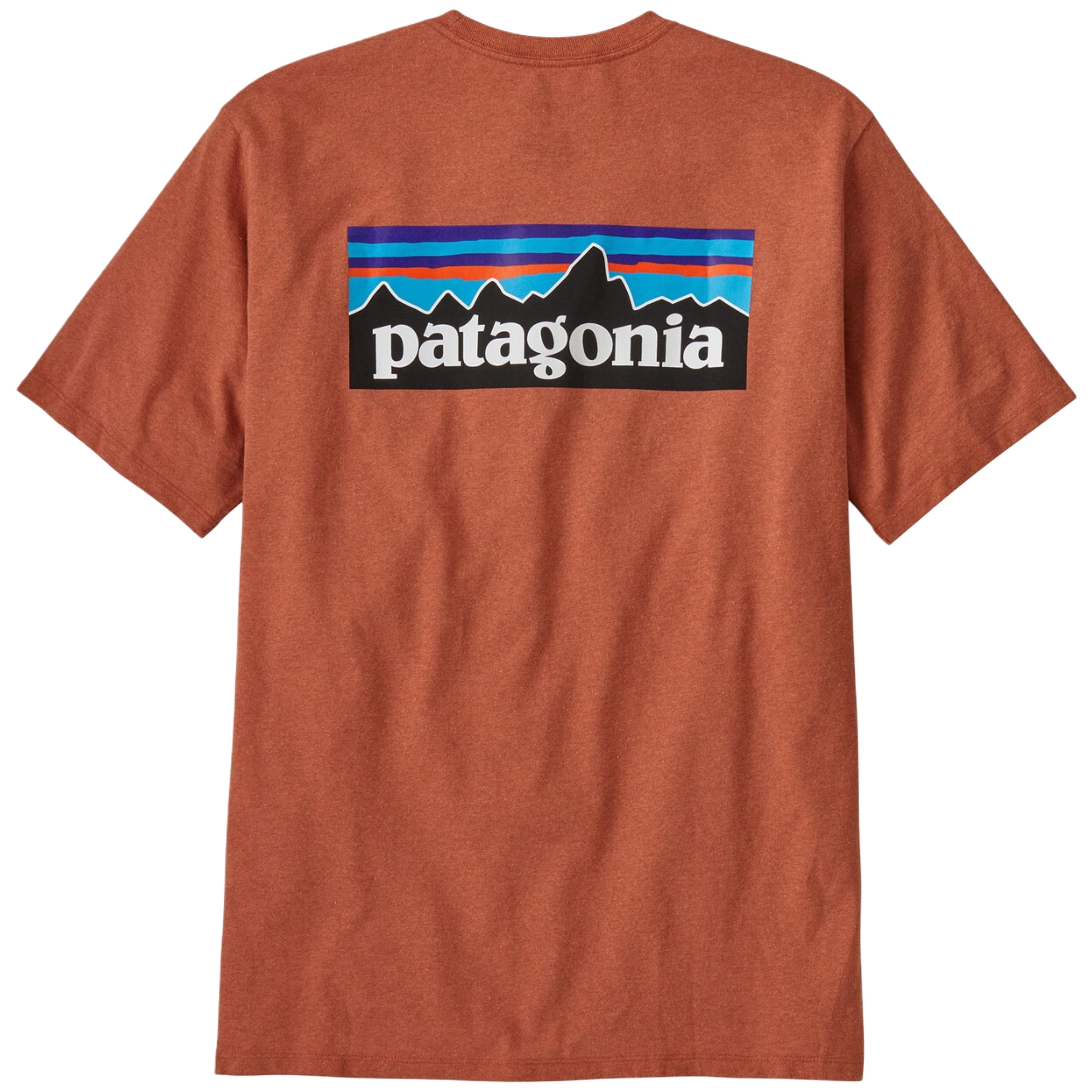 PATAGONIA P-6 Logo Responsibili-Tee® Redtail Rust