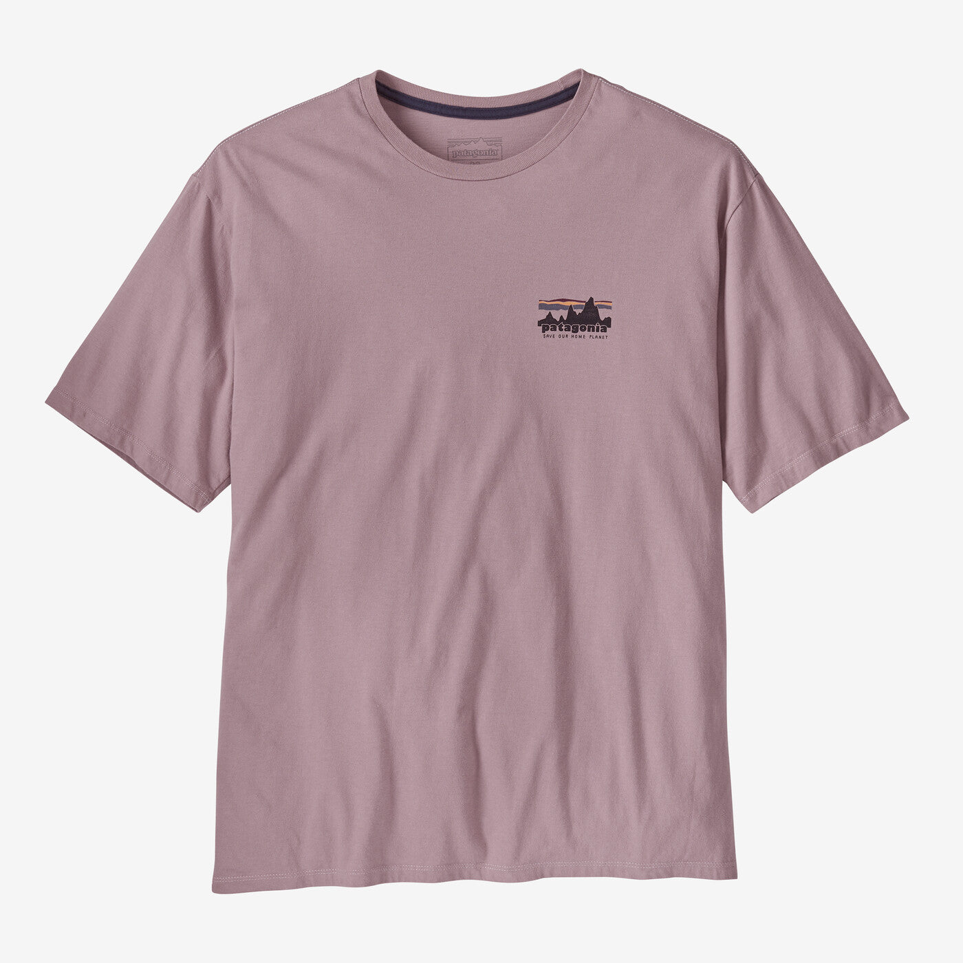 PATAGONIA Men's '73 Skyline Organic T-Shirt Stormy Mauve