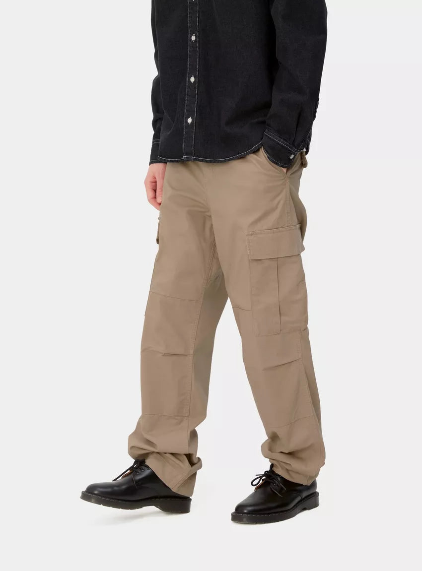 CARHARTT WIP Regular Cargo Pant Leather Rinsed