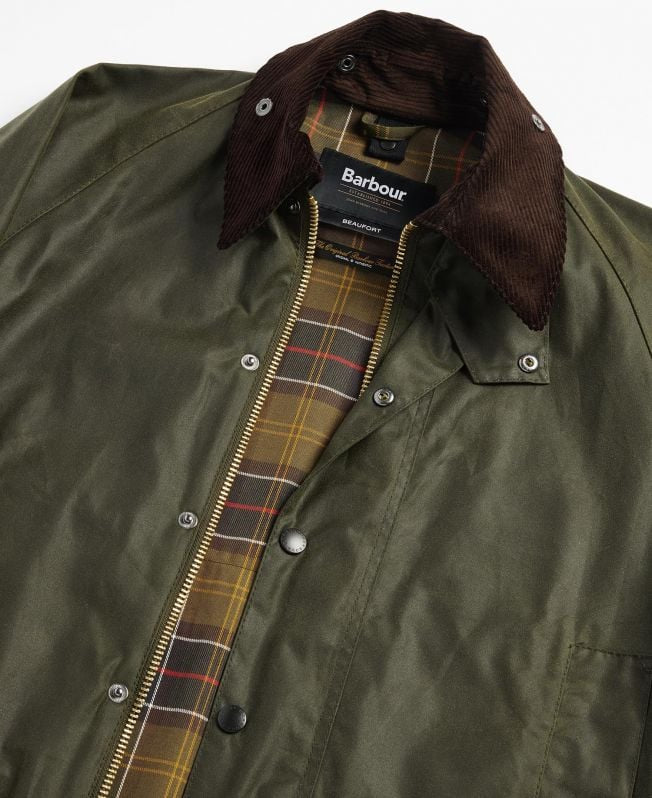 BARBOUR Beaufort® Waxed Jacket Archive Olive