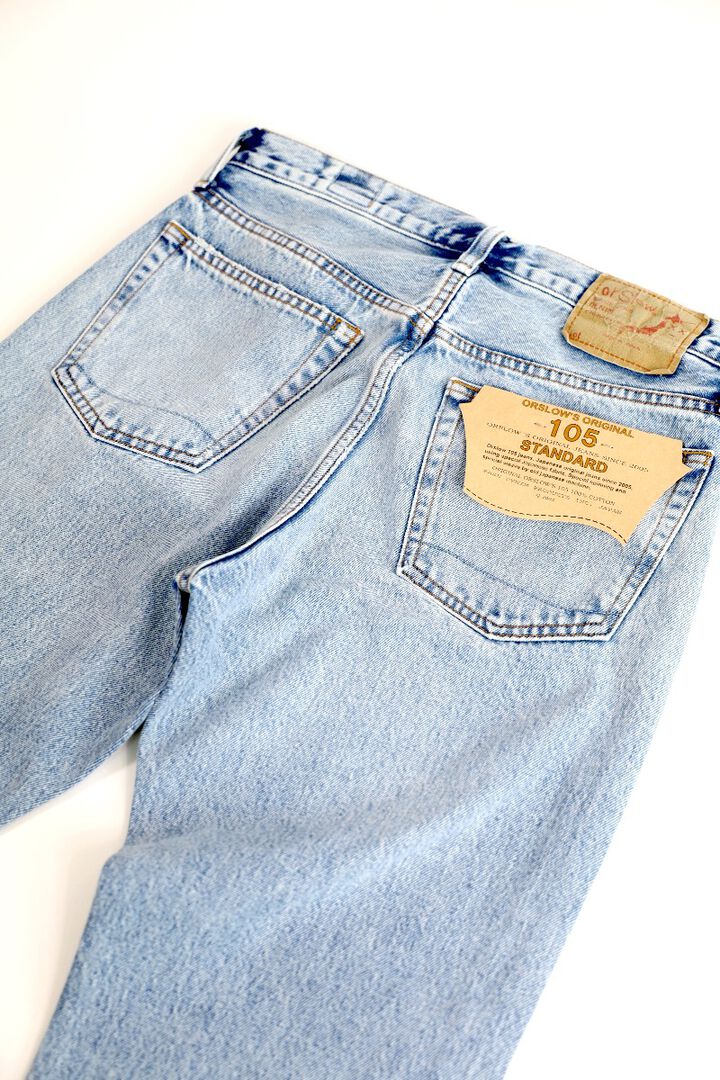 Jeans ORSLOW 105 Standard Blu cielo