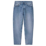 CARHARTT WIP Newel Pant Blue Light Used Washed