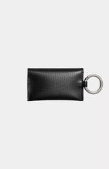 CARHARTT WIP Link Script Keychain Black White