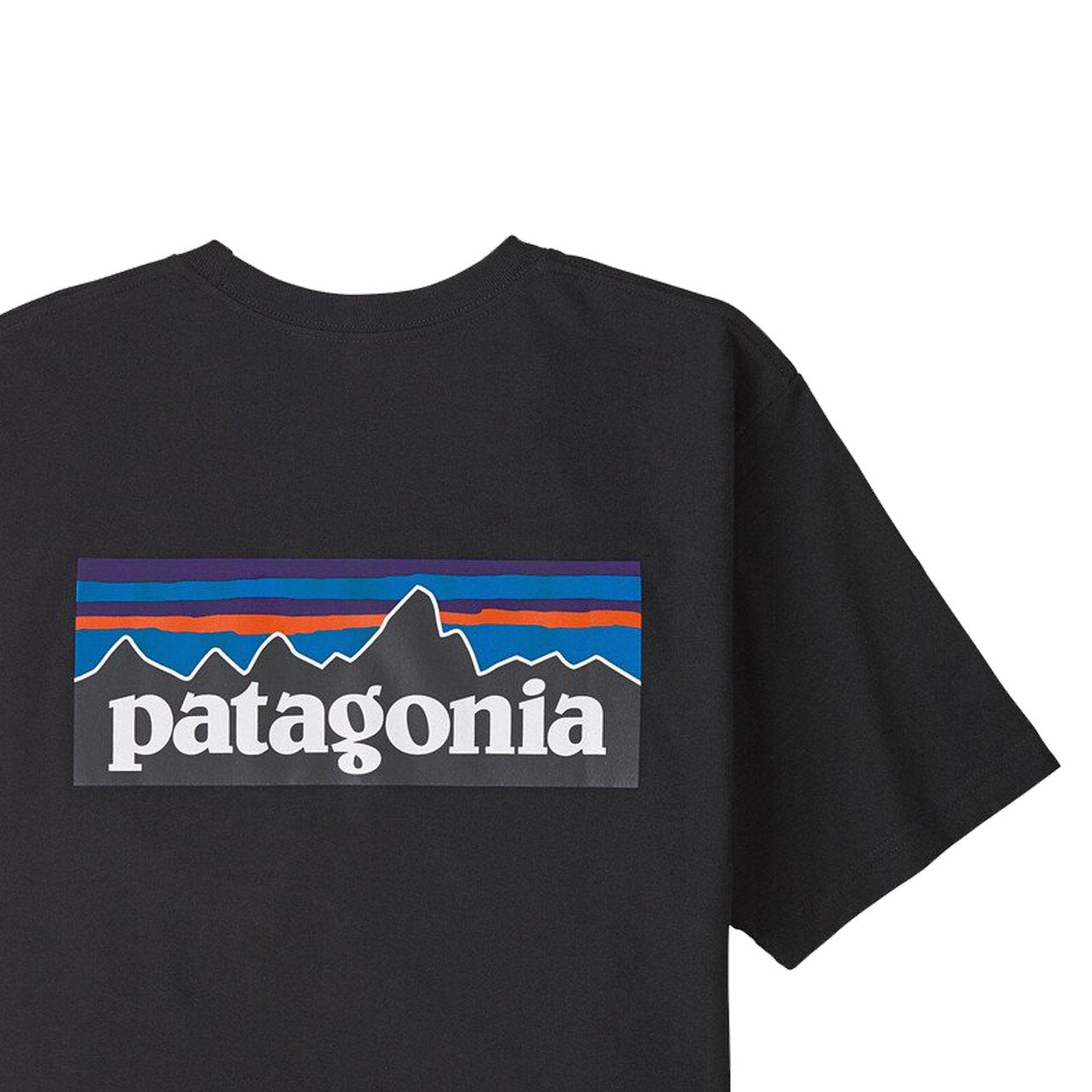 PATAGONIA P-6 Logo Responsibili-Tee® Black