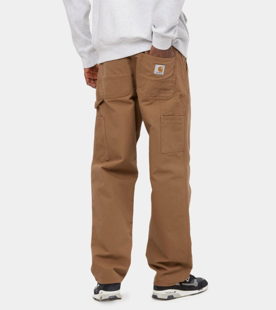 CARHARTT WIP Pantalon à genou unique Hamilton Marron 