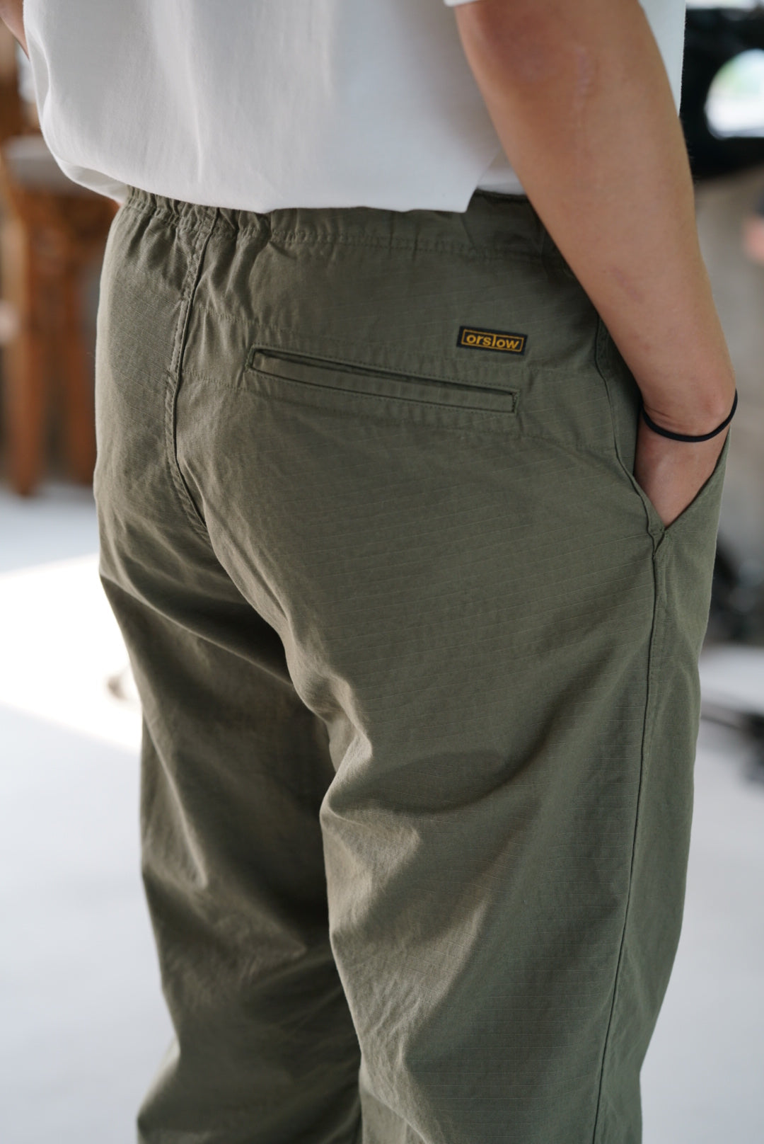 ORSLOW Pantalon New Yorker Vert Armée