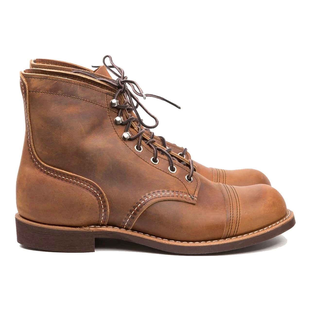 RED WING 8085 Iron Ranger Rame Vibram ruvido e resistente