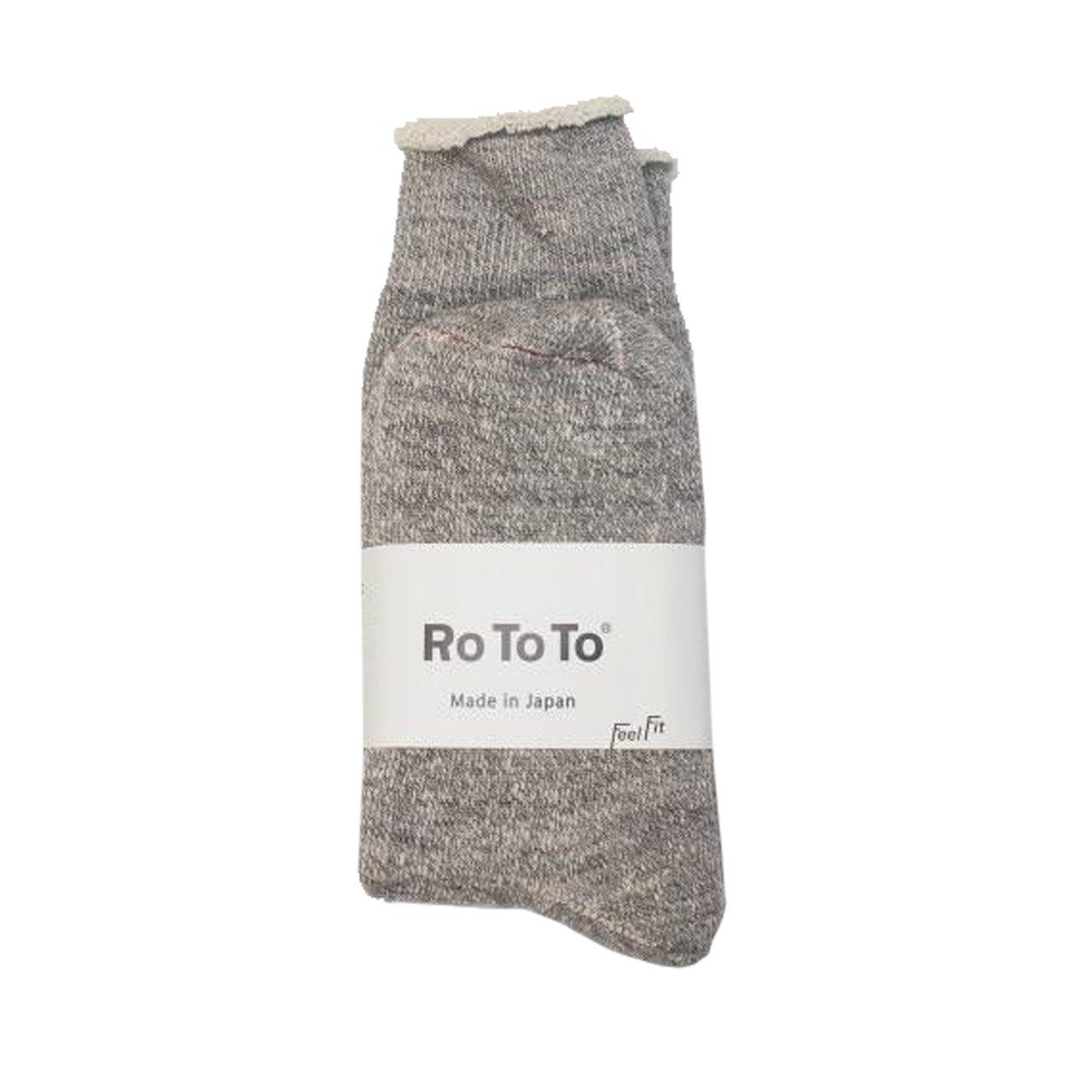 ROTOTO Double Face Socks Grey