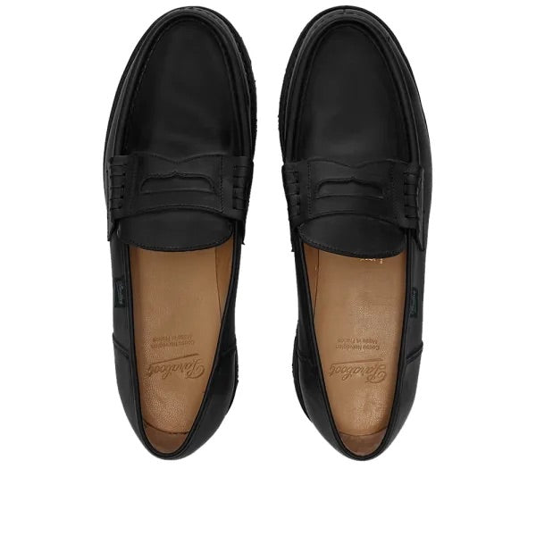 Mocassino PARABOOT Reims in pelle Nero