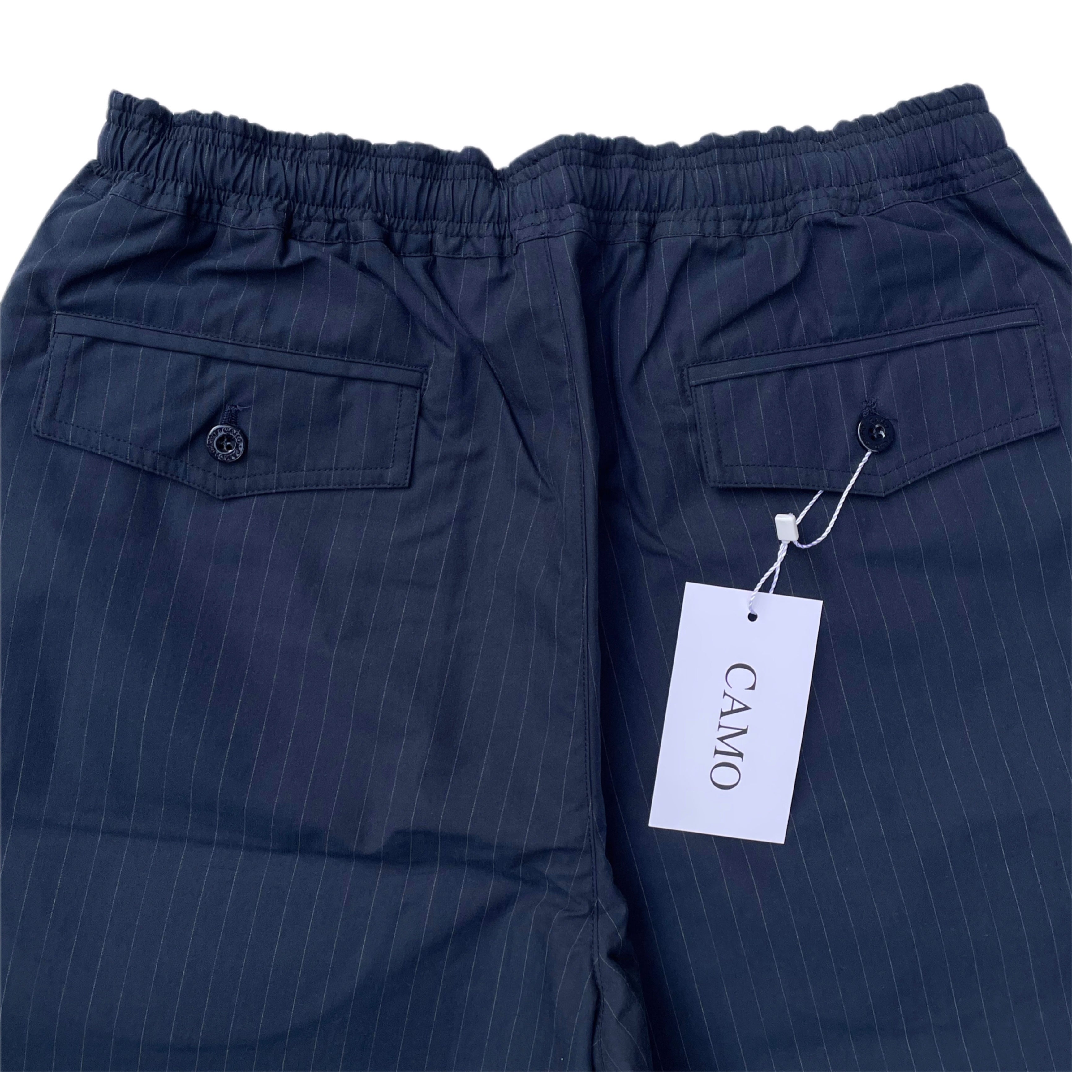 Pantalon Élastique CAMO Eclipse Pinstripe Marine