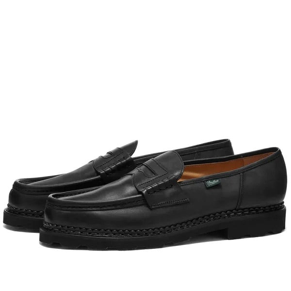 Mocassino PARABOOT Reims in pelle Nero