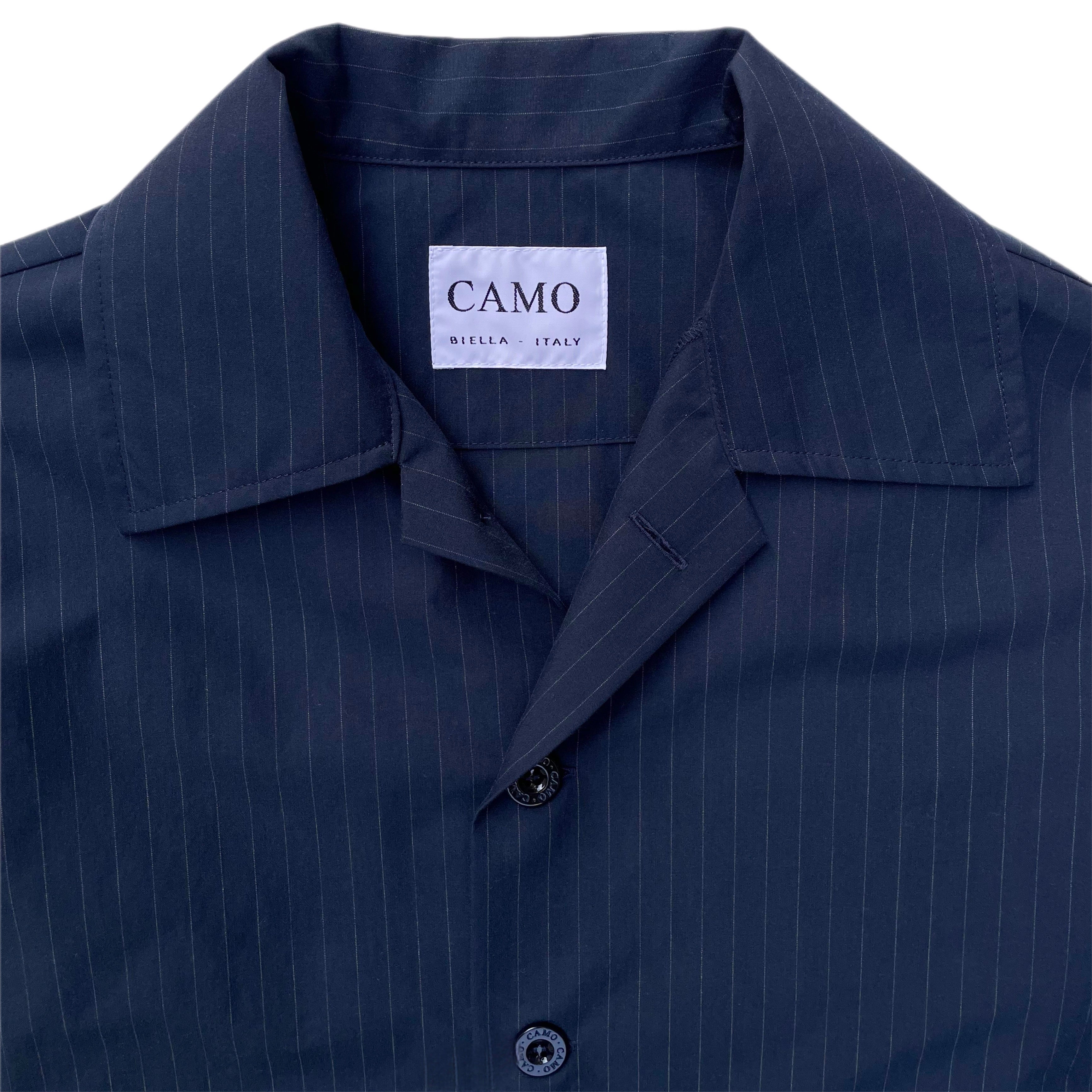 Veste CAMO Tisserand Air Pinstripe Marine