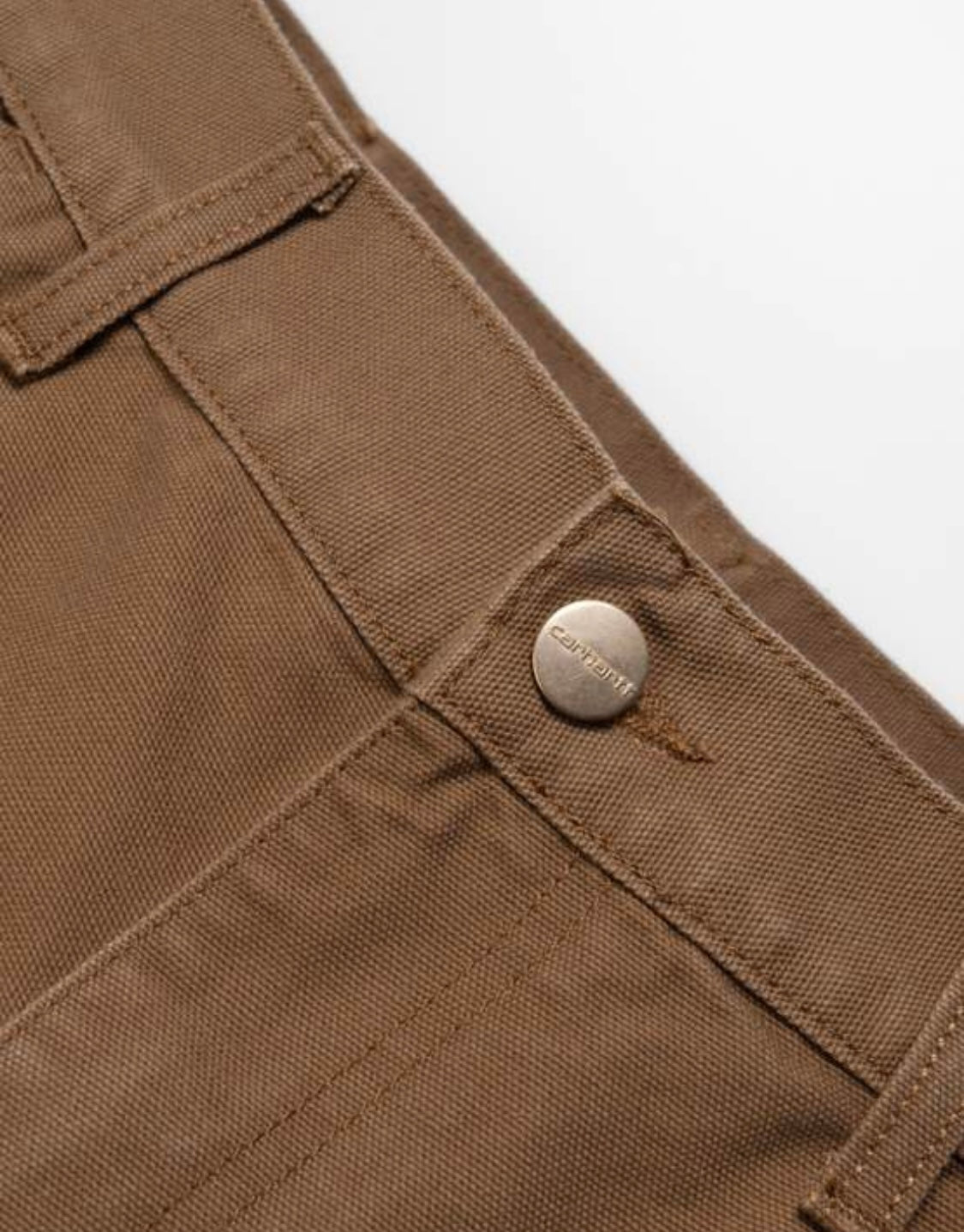 CARHARTT WIP Pantalon à genou unique Hamilton Marron 