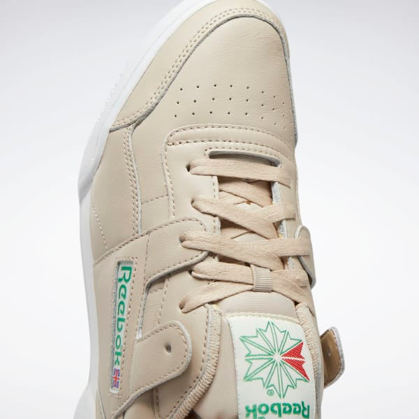 REEBOK Workout Plus 1987 TV Beige moderne / Vert Glen / Blanc nuage