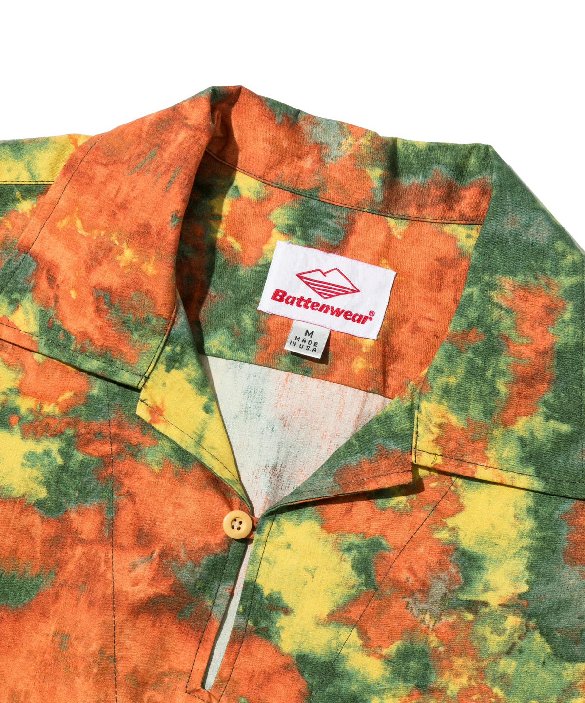 BATTENWEAR Topanga Pull-shirt Orange Camo 