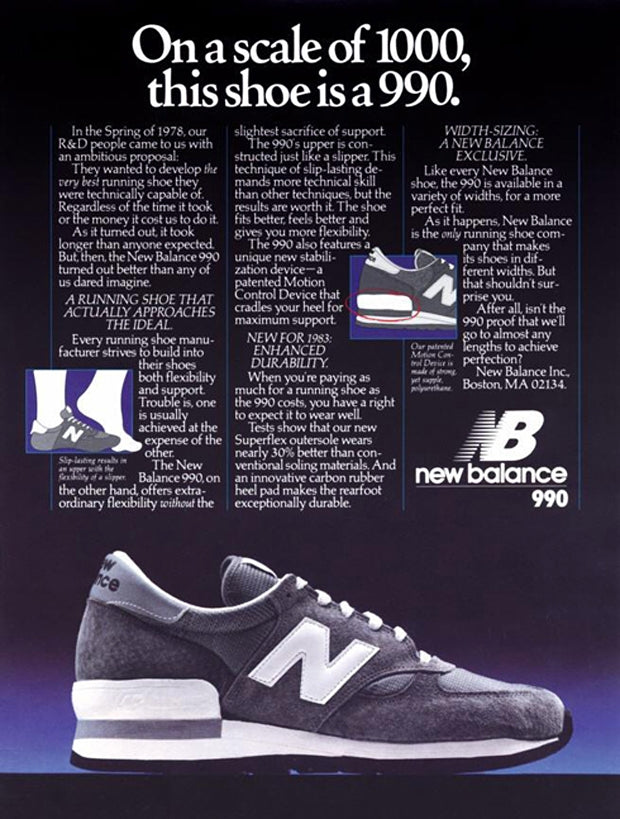 NEW BALANCE M990GR1 Gris Fabriqué aux États-Unis