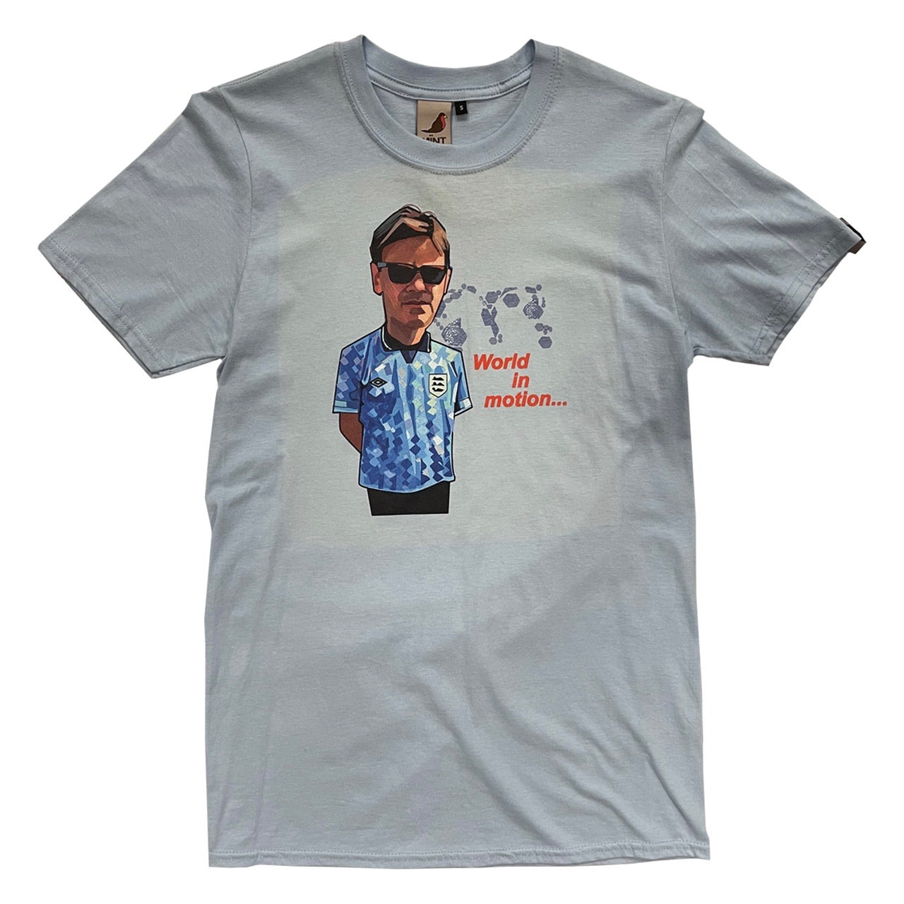 UN GARS APPELÉ MINTY New Order Word in Motion Angleterre '90 T-Shirt