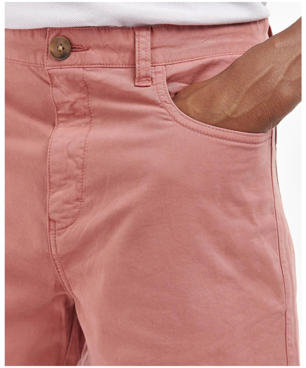 BARBOUR Corto Twill Sovratinto Rosa Sale 