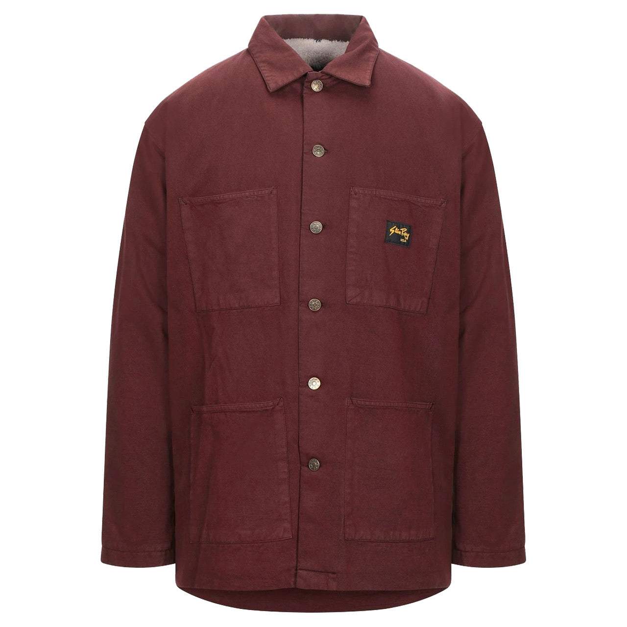 STAN RAY Lined Shop Jacket Coffee Brown