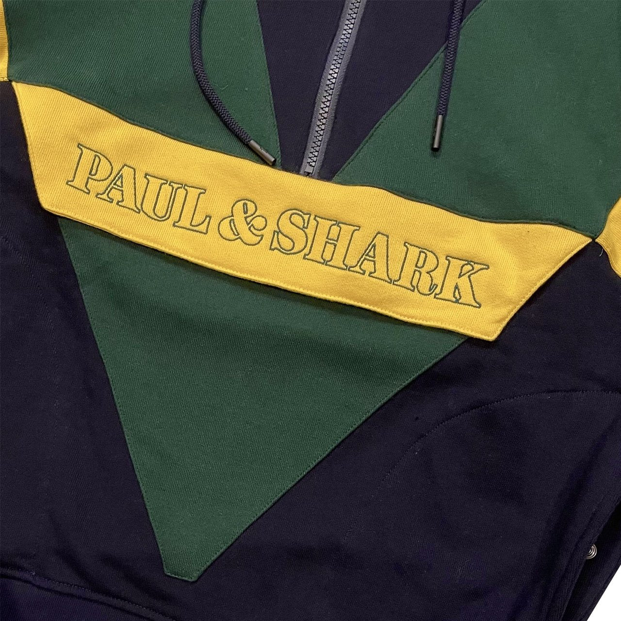 PAUL & SHARK x FRESH Hoodie Winter Fleece Navy